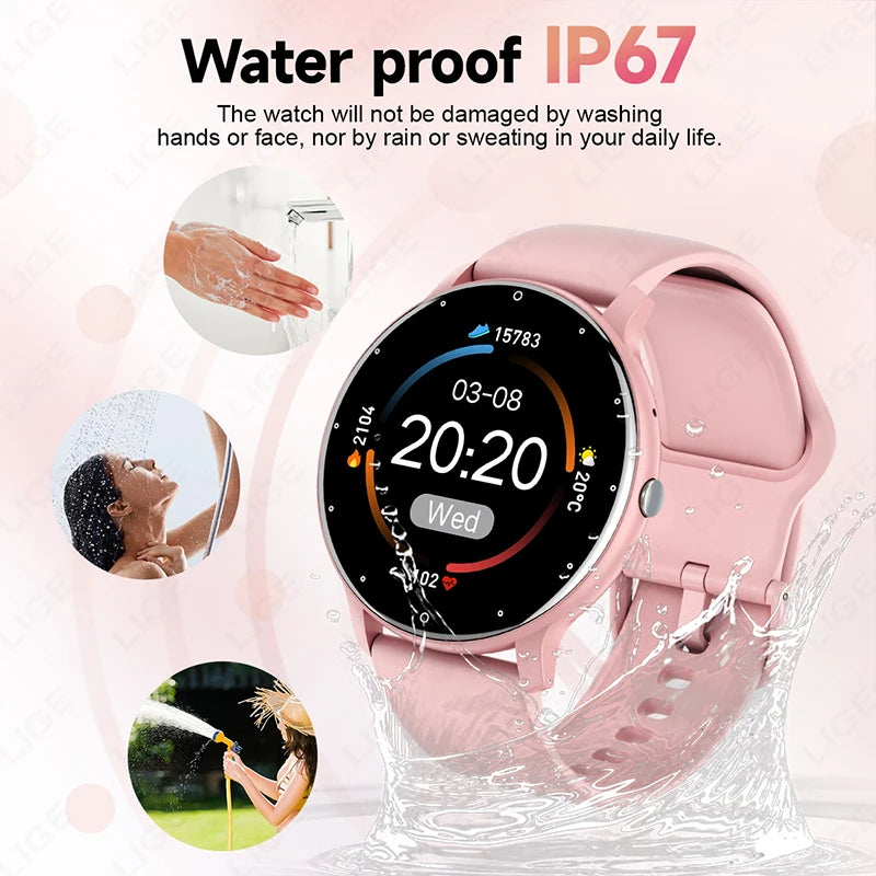 Bluetooth Fitness and Activity Tracker Smartwatch