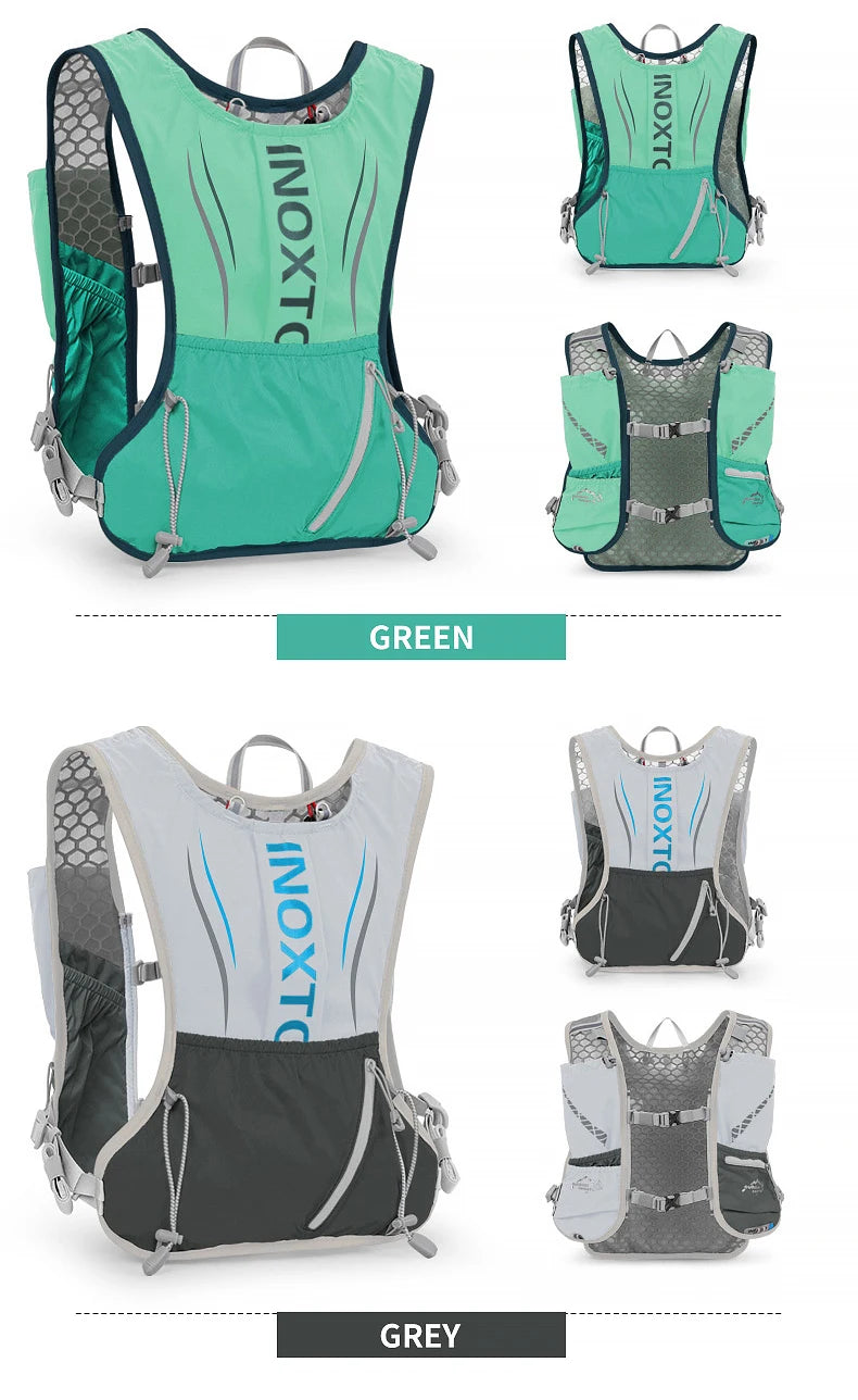 5L Lightweight Hydration Vest, Running Backpack, Suitable for Marathon, Hiking, Cycling