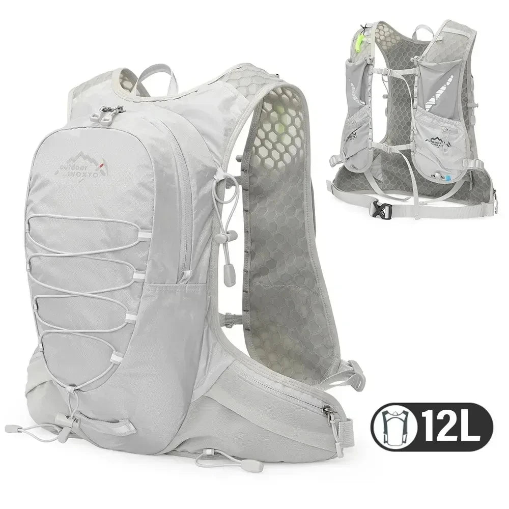 12L Ultra Lightweight Backpack / Hydration Vest For Trail Running, Cycling, Hiking