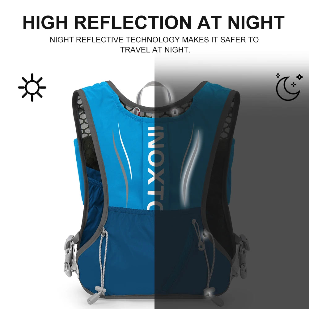 5L Lightweight Hydration Vest, Running Backpack, Suitable for Marathon, Hiking, Cycling