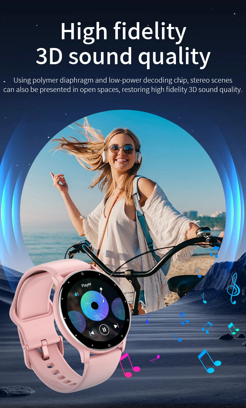 Bluetooth Fitness and Activity Tracker Smartwatch