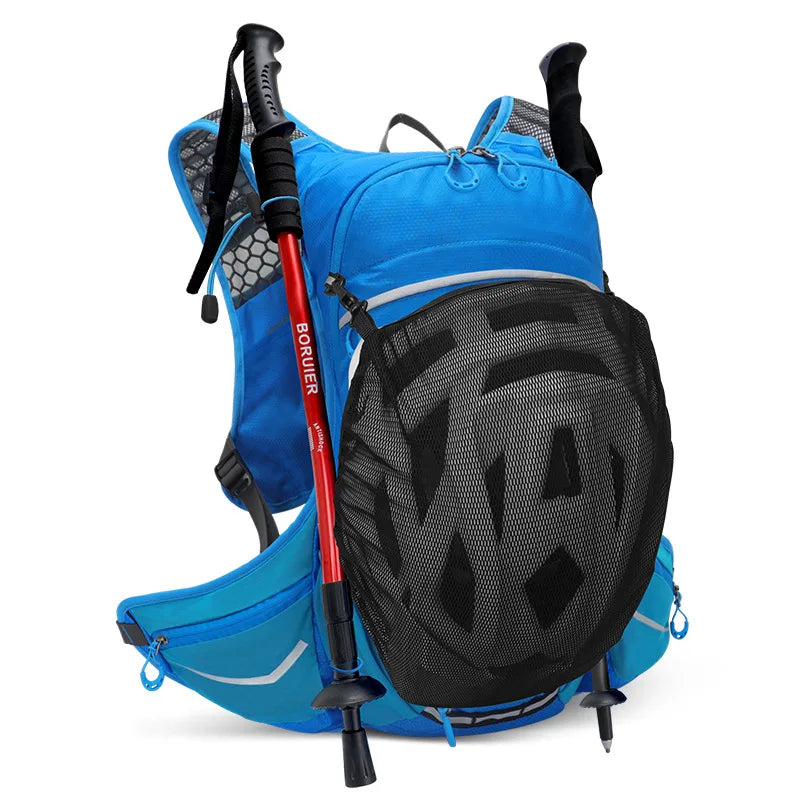 Ultralight 16L Backpack, Hydration Backpack For Running, Hiking, Cycling with 2L or 3L Water Bladder / Bottles (Optional)