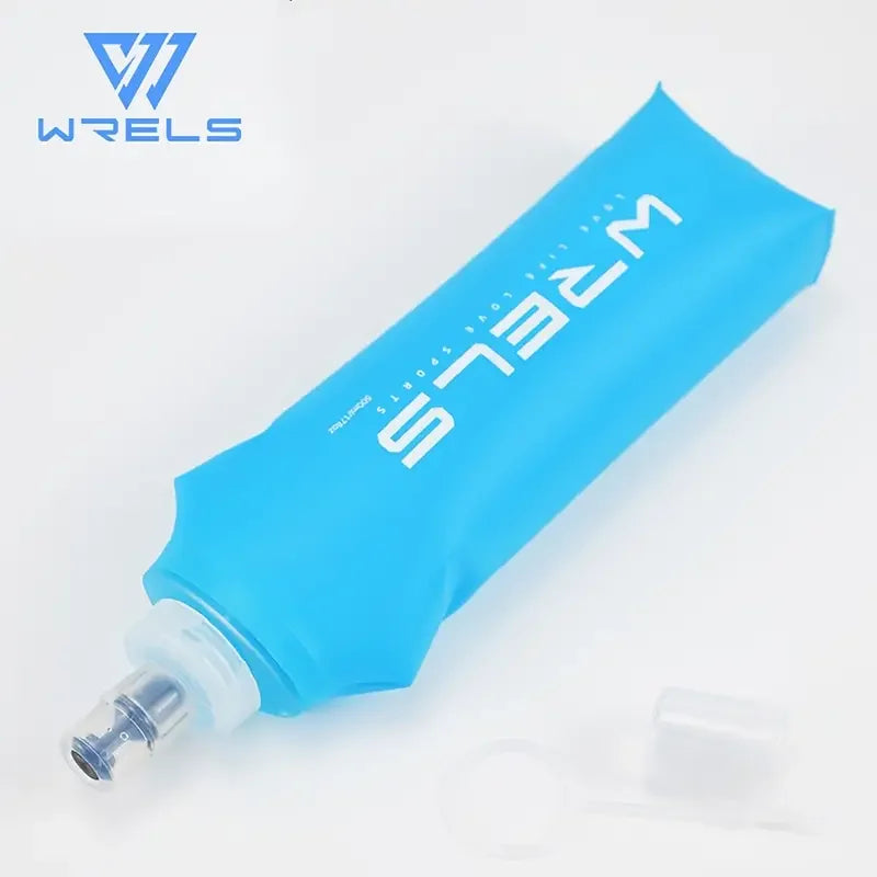 150ml 250ml 500ml Collapsible Silicone Water Bottle / Gel Bottle For Running, Camping, Hiking, Travel
