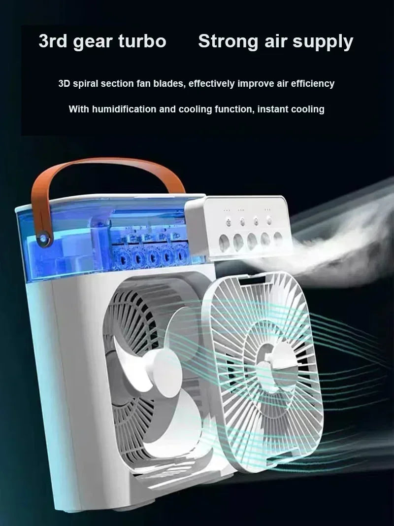 3 In 1 Air Cooler Fan, Air Humidifier Fan