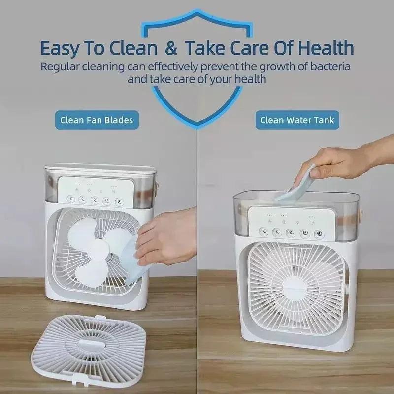 3 In 1 Air Cooler Fan, Air Humidifier Fan