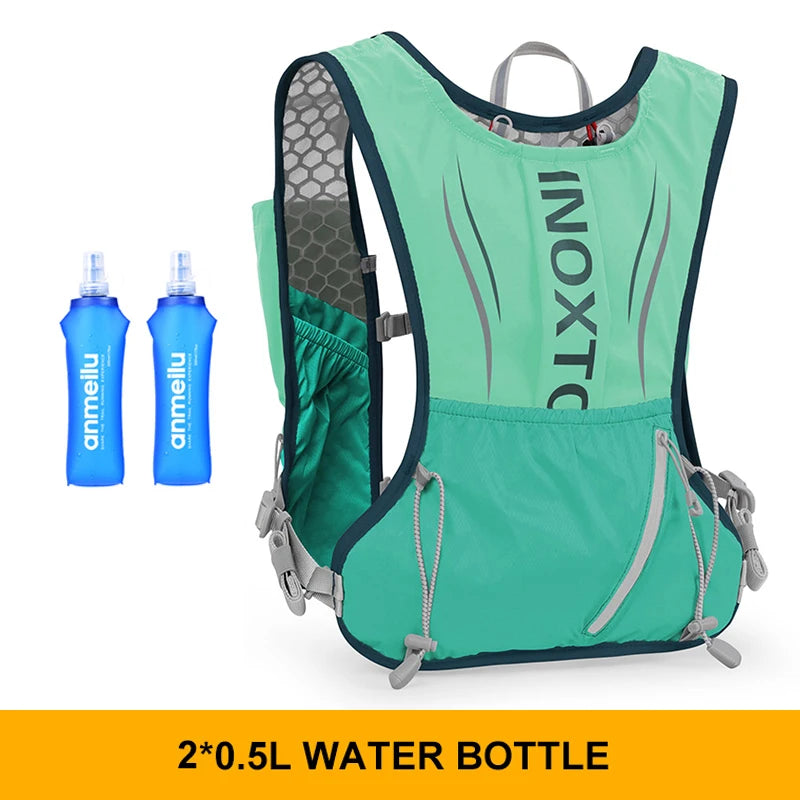 5L Lightweight Hydration Vest, Running Backpack, Suitable for Marathon, Hiking, Cycling