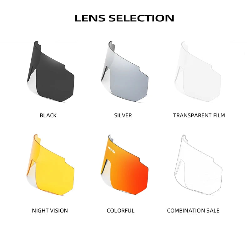 KINGSEVEN Cycling Sunglasses , MTB / Road, UV400 Polarized Eye Protection