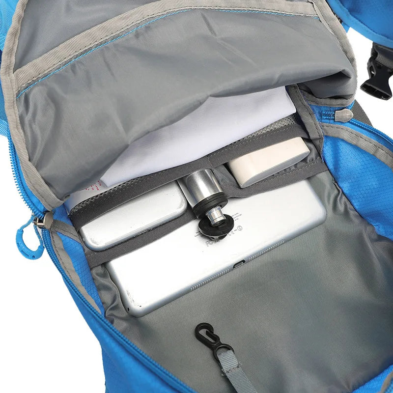 Ultralight 16L Backpack, Hydration Backpack For Running, Hiking, Cycling with 2L or 3L Water Bladder / Bottles (Optional)