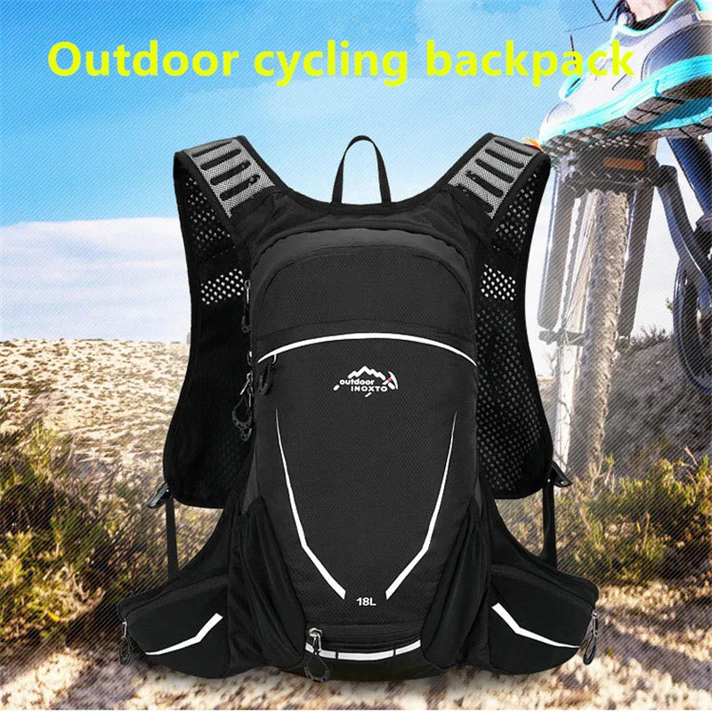Ultralight 16L Backpack, Hydration Backpack For Running, Hiking, Cycling with 2L or 3L Water Bladder / Bottles (Optional)