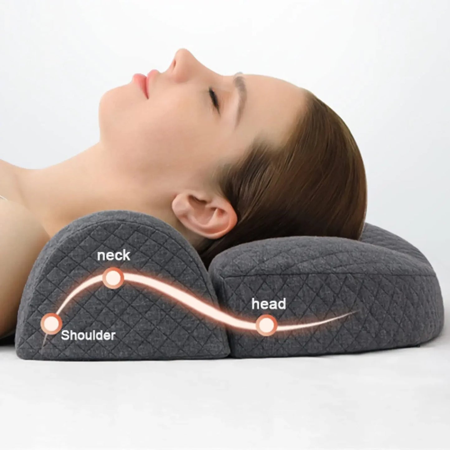 Memory Foam Cervical Pillow For Neck Pain Relief