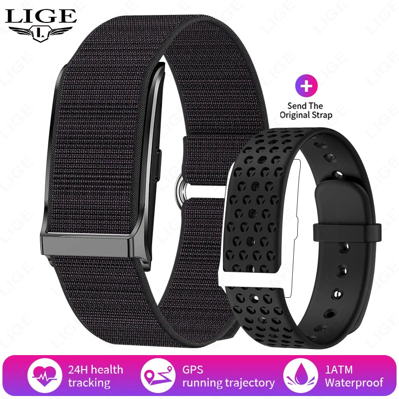 LIGE No Screen Smart watch & Heart Rate Monitor