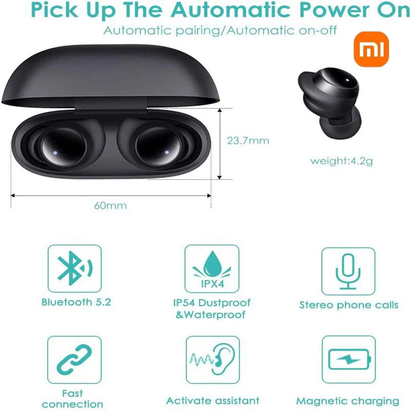 XIAOMI Redmi Buds 3 Lite Bluetooth Stereo Earbuds With Mic