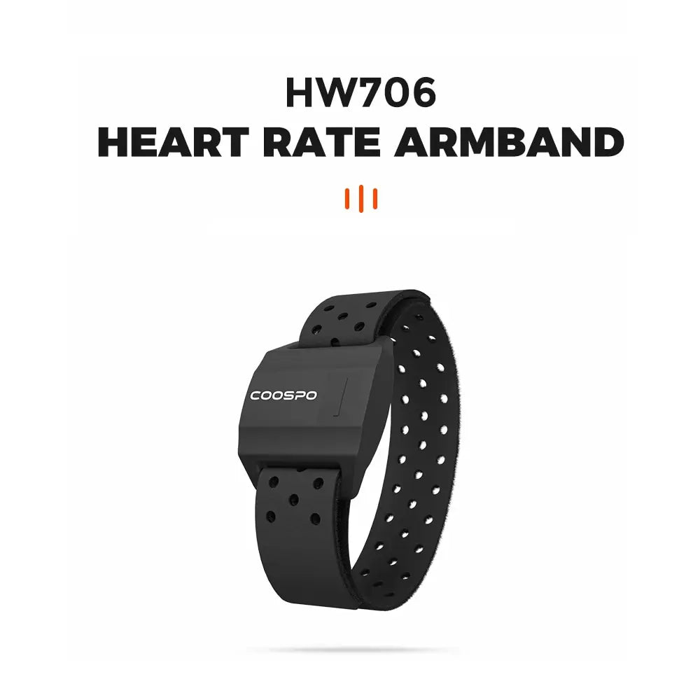 Coospo HW706 Armband Heart Rate Monitor (Compatible With Strava, Garmin, Wahoo)