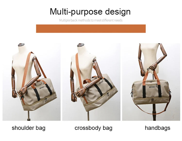 Men's Duffel Gym Bag, Travel Bag (46*25*28CM)