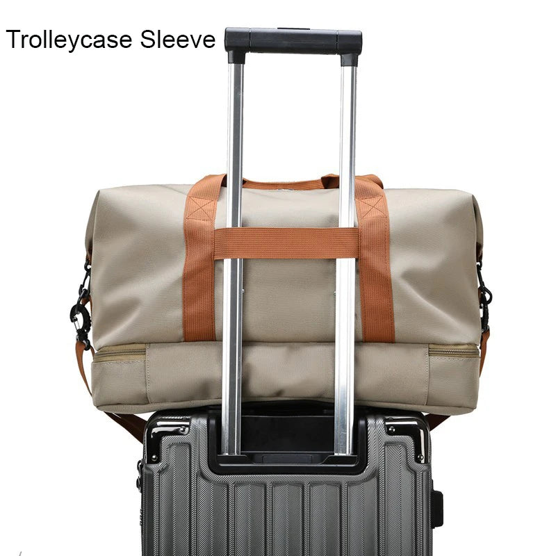 Men's Duffel Gym Bag, Travel Bag (46*25*28CM)