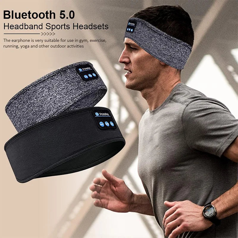 Bluetooth Sports Headband Headset