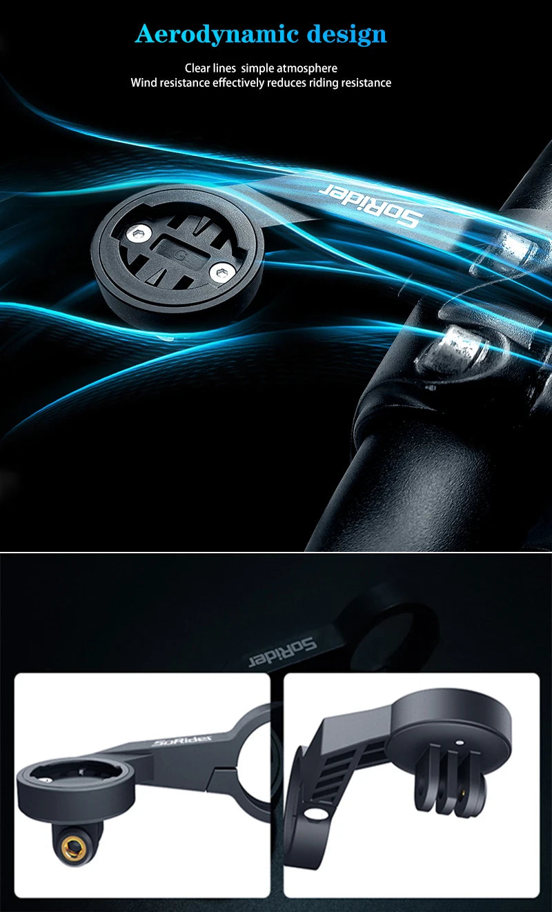 XOSS Vortex Speed + Cadence Sensor + Heart Rate Monitor With Bike Computer Mount For GARMIN