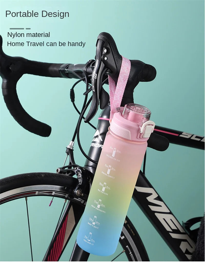 Large Capacity 1 Litre Leakproof Water Bottle