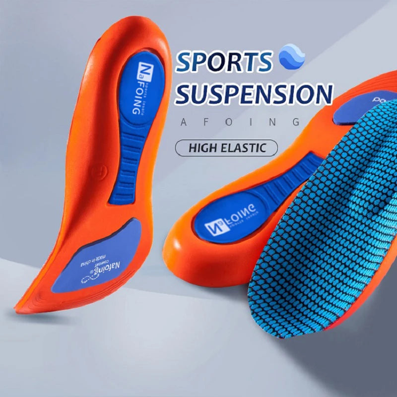 Orthopedic Insoles, Shock Absorption Breathable Shoes Insole for Running