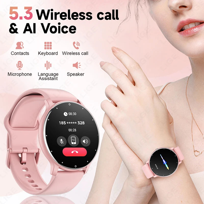 Bluetooth Fitness and Activity Tracker Smartwatch