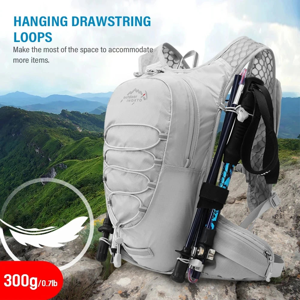 12L Ultra Lightweight Backpack / Hydration Vest For Trail Running, Cycling, Hiking