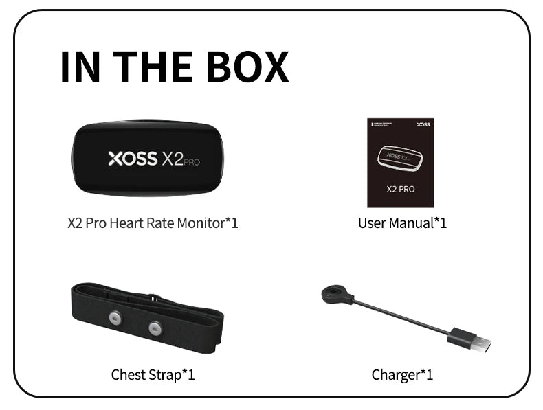 Heart Rate Monitor Chest Strap-Works with Strava/Wahoo Fitness/Peloton/Zwift/DDP Yoga App