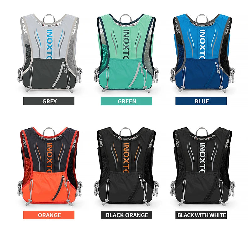 5L Lightweight Hydration Vest, Running Backpack, Suitable for Marathon, Hiking, Cycling
