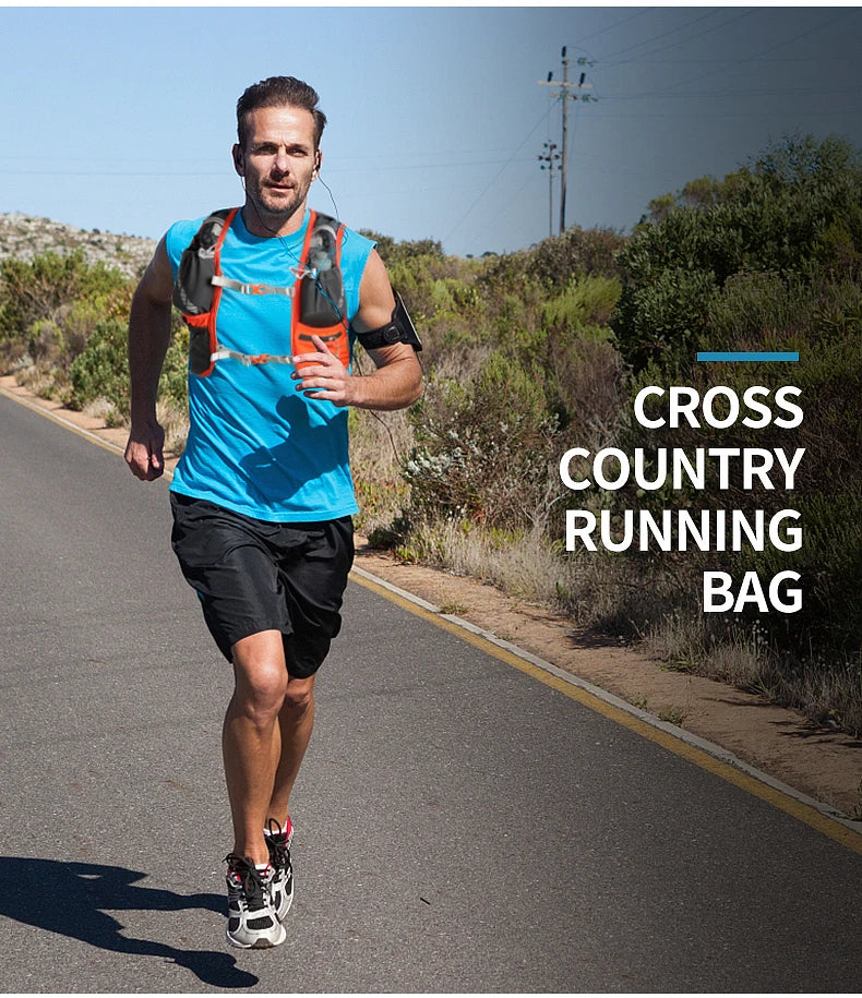 5L Lightweight Hydration Vest, Running Backpack, Suitable for Marathon, Hiking, Cycling