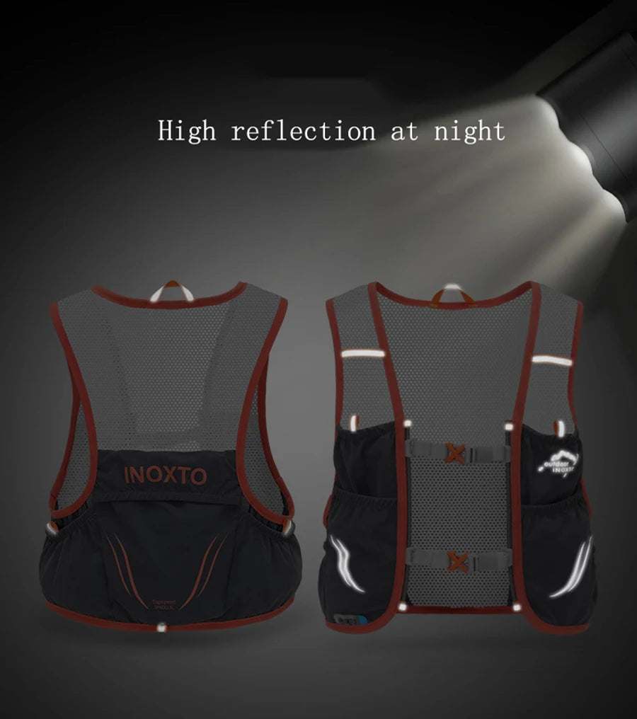 Ultra Lightweight Hydration Vest ,Running Backpack Suitable For Marathon, Hiking, Cycling