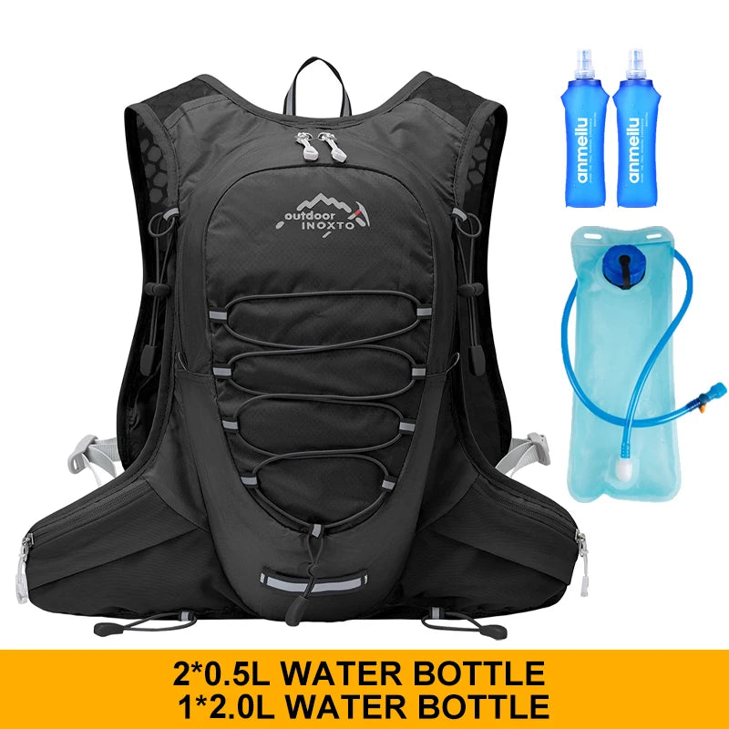 12L Ultra Lightweight Backpack / Hydration Vest For Trail Running, Cycling, Hiking