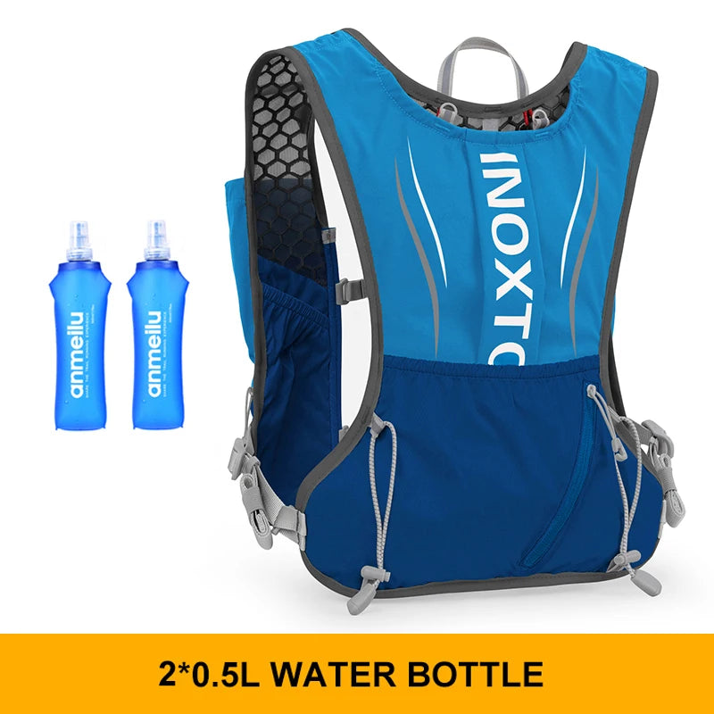 5L Lightweight Hydration Vest, Running Backpack, Suitable for Marathon, Hiking, Cycling