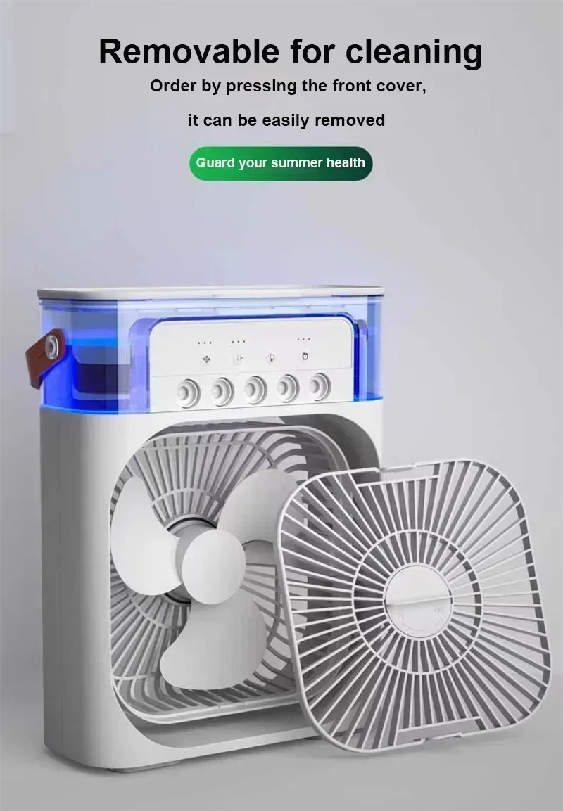 3 In 1 Air Cooler Fan, Air Humidifier Fan