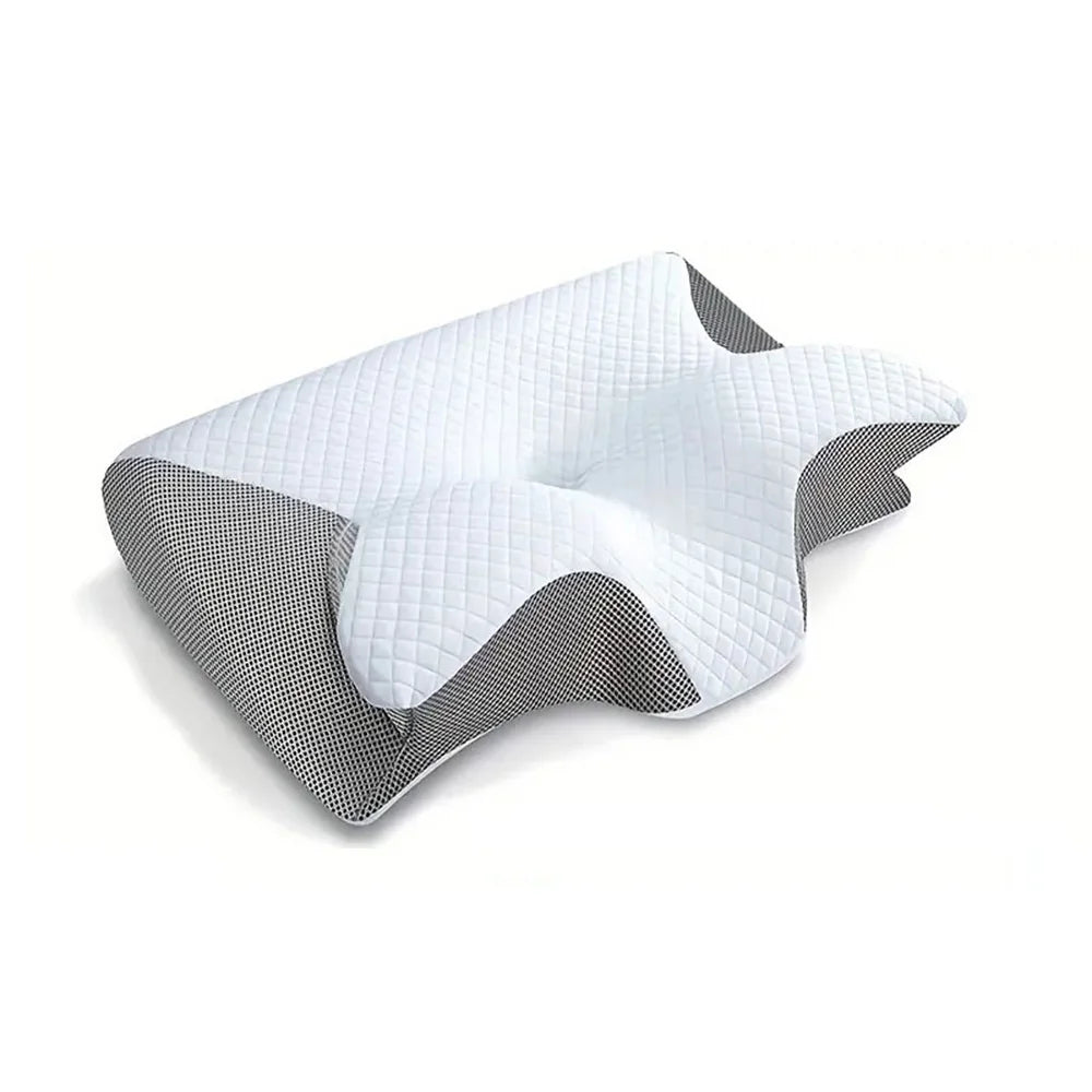 Memory Foam Cervical Pillow, Ergonomic Contour Pillow for Neck Pain, Contoured Support Pillow