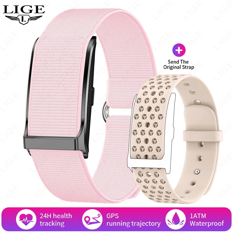 LIGE No Screen Smart watch & Heart Rate Monitor