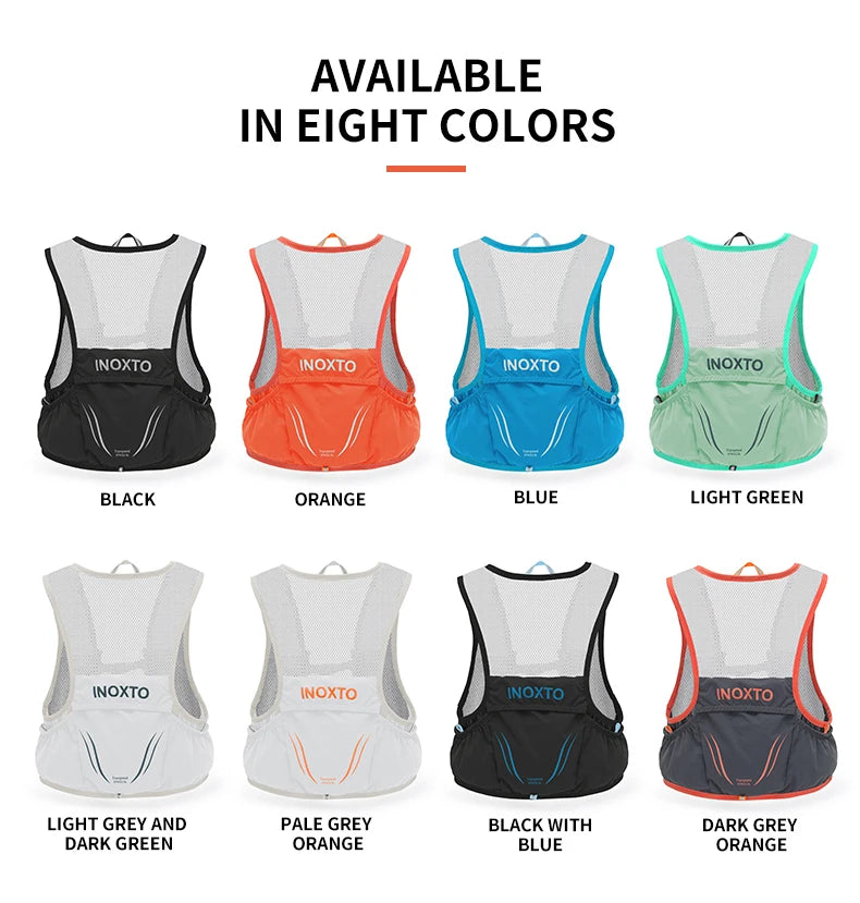 Ultra Lightweight Hydration Vest ,Running Backpack Suitable For Marathon, Hiking, Cycling