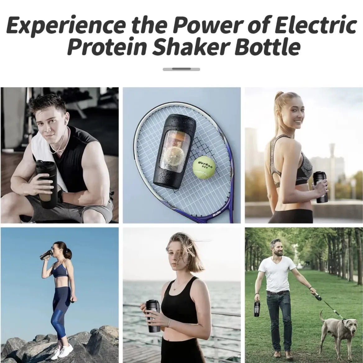 650ML Rechargeable Multifunctional Mini Portable Shaker Cup