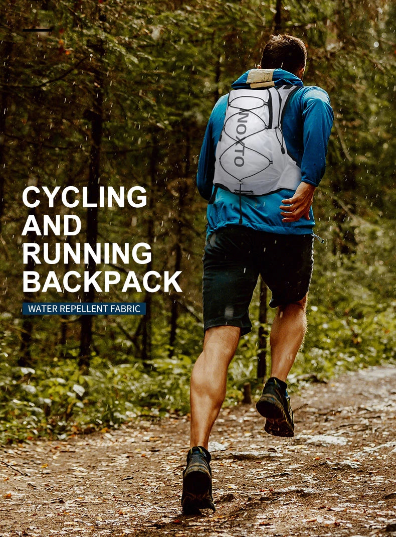 Lightweight Hydration Vest, Backpack for Cycling, Running, Hiking
