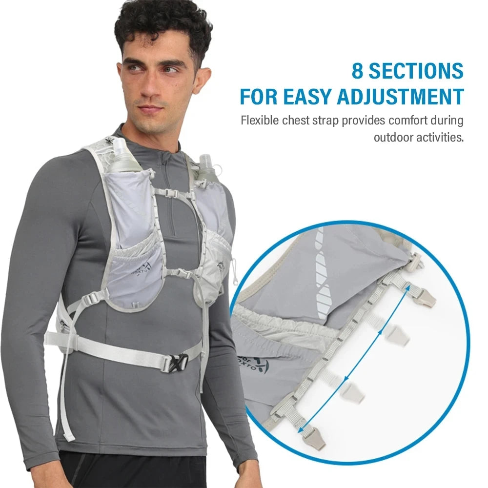 12L Ultra Lightweight Backpack / Hydration Vest For Trail Running, Cycling, Hiking