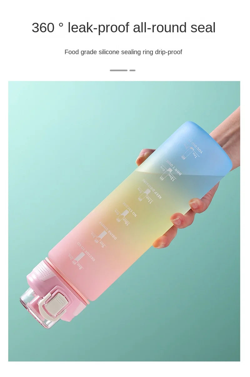 Large Capacity 1 Litre Leakproof Water Bottle