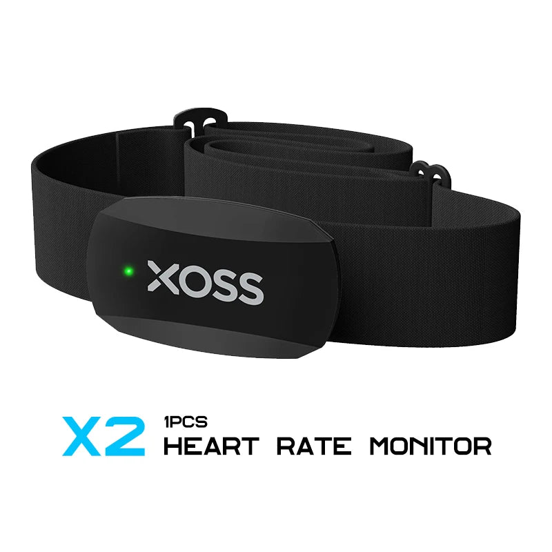 XOSS Vortex Speed + Cadence Sensor + Heart Rate Monitor With Bike Computer Mount For GARMIN