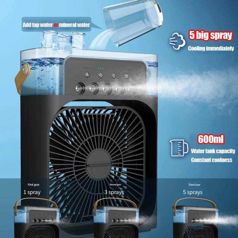 3 In 1 Air Cooler Fan, Air Humidifier Fan