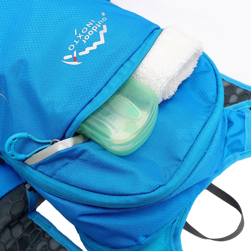 Ultralight 16L Backpack, Hydration Backpack For Running, Hiking, Cycling with 2L or 3L Water Bladder / Bottles (Optional)