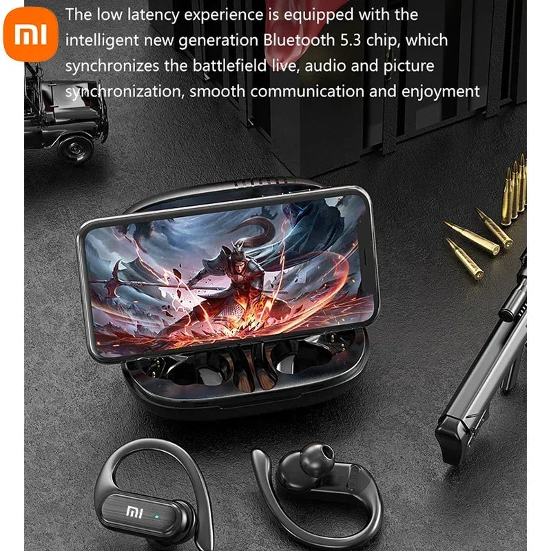 Touch Control Bluetooth 5.3 Stereo Waterproof Earphones
