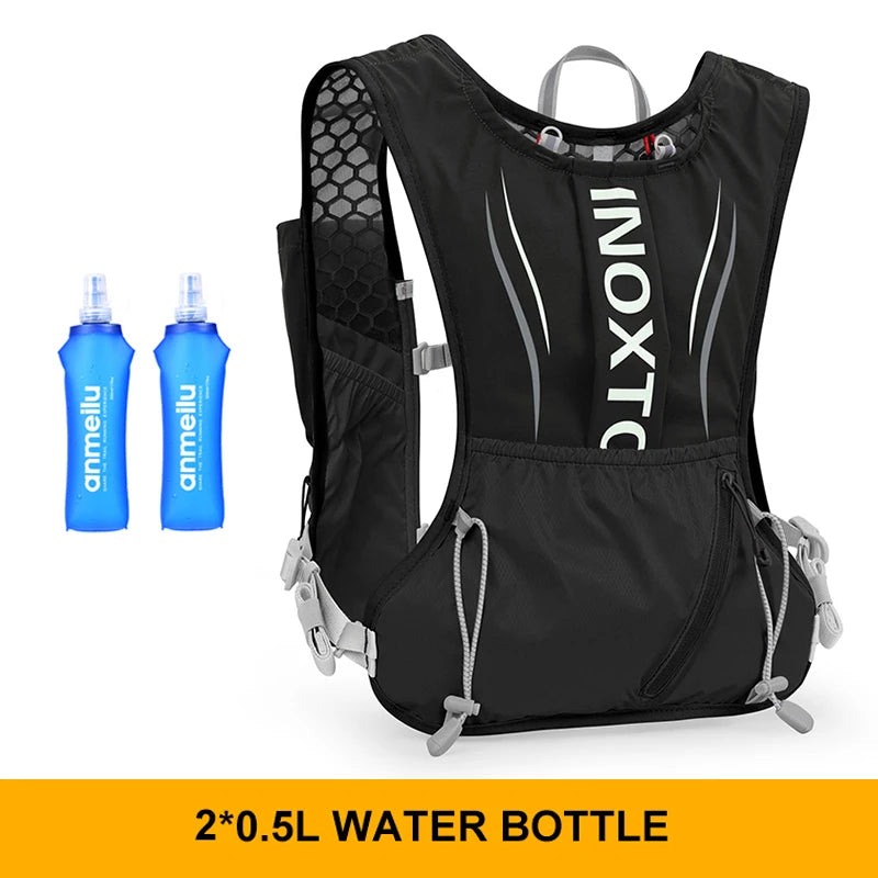 5L Lightweight Hydration Vest, Running Backpack, Suitable for Marathon, Hiking, Cycling