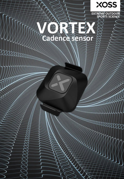 XOSS Vortex Speed + Cadence Sensor + Heart Rate Monitor With Bike Computer Mount For GARMIN