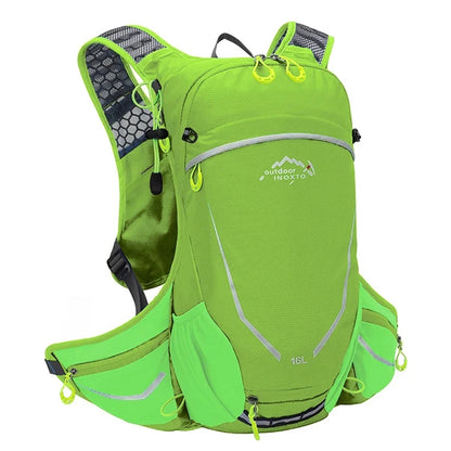 Ultralight 16L Backpack,  Hydration Backpack For Running, Hiking, Cycling with 2L or 3L Water Bladder / Bottles (Optional)