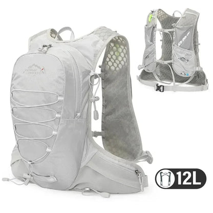 12L Ultra Lightweight Backpack / Hydration Vest For Trail Running, Cycling, Hiking