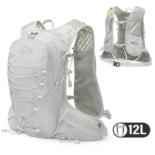 12L Ultra Lightweight Backpack / Hydration Vest For Trail Running, Cycling, Hiking