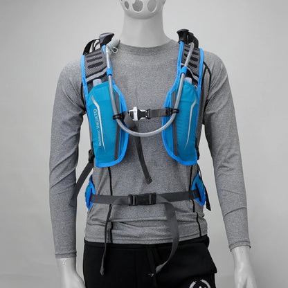 Ultralight 16L Backpack,  Hydration Backpack For Running, Hiking, Cycling with 2L or 3L Water Bladder / Bottles (Optional)