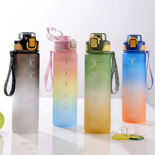 Large Capacity 1 Litre Leakproof Water Bottle